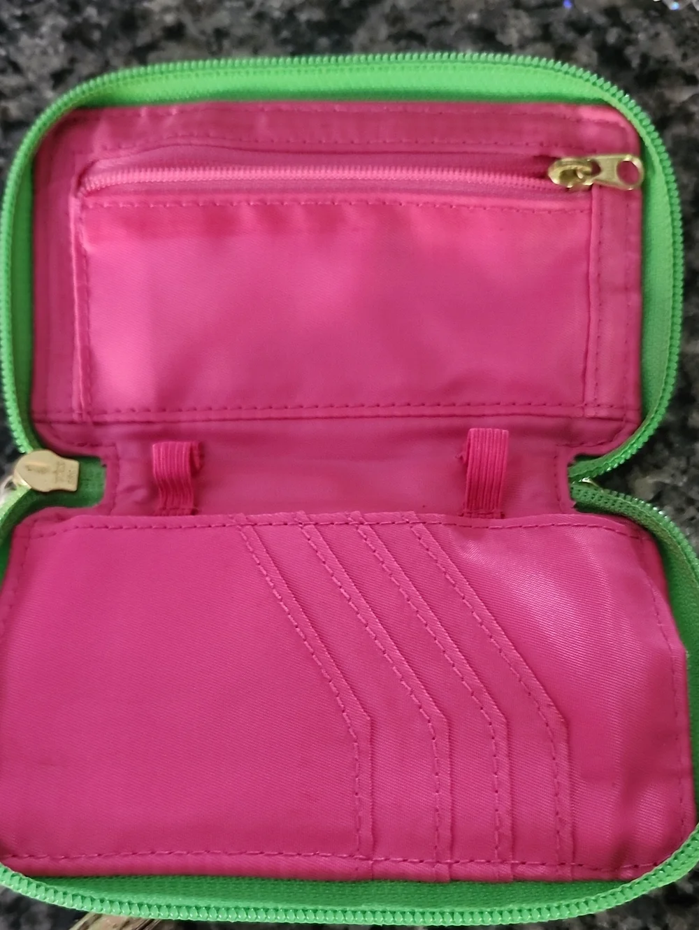 Lilly Pulitzer compact wristlet